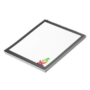 Elegantes Mikroskop Notizblock