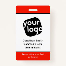 Elegantes Minimal Sage Green Custom Staff ID Abzei Ausweis