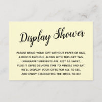 Elegantes, minimales No Wrap Brautparty gelb