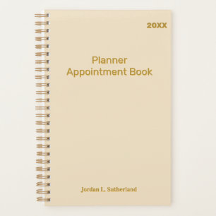 Elegantes minimalisiertes personalisiertes Logo El Planer