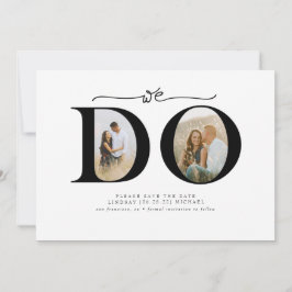 Elegantes Minimalistisch machen wir Save the Date 