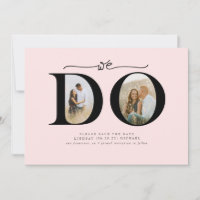 Elegantes Minimalistisch machen wir Save the Date