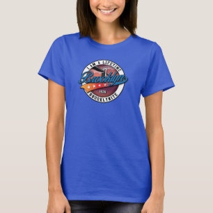 Elegantes Minimalistisches einfaches Brooklyn Logo T-Shirt