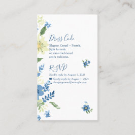 Elegantes Minimalistisches Einladungspaket für Hoc Visitenkarte