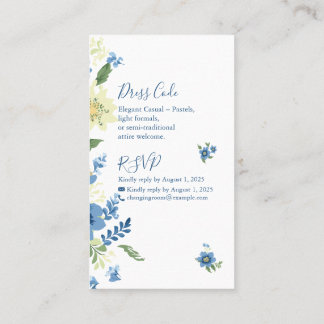 Elegantes Minimalistisches Einladungspaket für Hoc Visitenkarte
