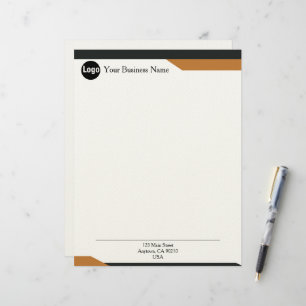 Elegantes minimalistisches Firmenschreiben für mod Briefbogen