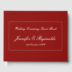 Elegantes, Minimalistisches Gästebuch