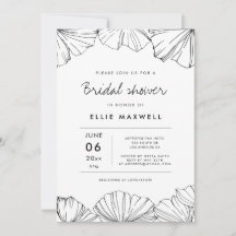 Elegantes minimalistisches Ginkgo Biloba Brautpart