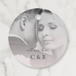 Elegantes Minimalistisches Modernes Romantisches R Geschenkanhänger