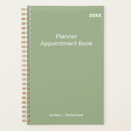 Elegantes minimalistisches personalisiertes Logo S Planer