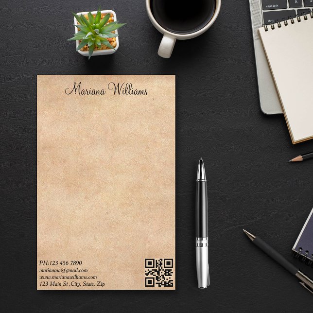 Elegantes minimalistisches QL-Geschäft Briefpapier (Von Creator hochgeladen)