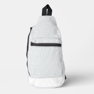 Elegantes minimalistisches Schulmuster Crossbody Bag