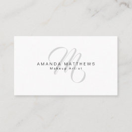 Elegantes Minimalistisches stilvolles Visitenkarte