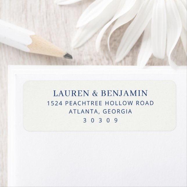 Elegantes, minimalistisches, typografisches Navy-D (Insitu)