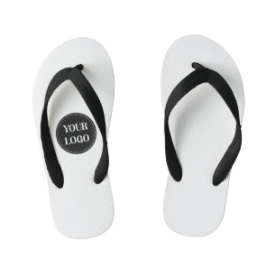 Elegantes, minimalistisches und schlankes schwarze kinderbadesandalen