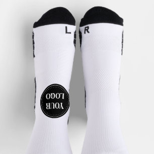 Elegantes, minimalistisches und schlankes schwarze socken