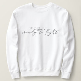 Elegantes Minimalistisches Weihnachts-Sweatshirt Sweatshirt