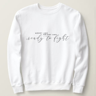 Elegantes Minimalistisches Weihnachts-Sweatshirt Sweatshirt