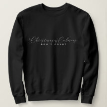 Elegantes Minimalistisches Weihnachts-Sweatshirt