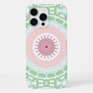Elegantes Mint-Rosen-Mandala-Design iPhone 16 Pro Max Hülle