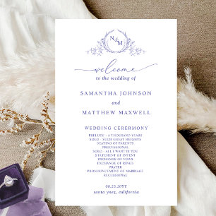 Elegantes Mit Monogramm Lavendelprogramm