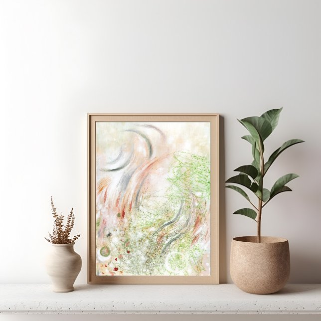 Elegantes modernes abstrakt Art Poster (Von Creator hochgeladen)