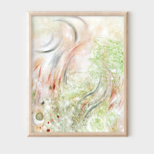 Elegantes modernes abstrakt Art Poster