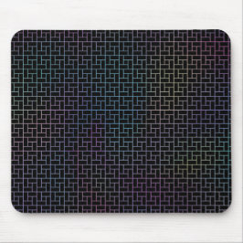 Elegantes modernes Abstraktes Basketmuster | Mousepad