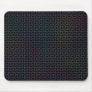 Elegantes modernes Abstraktes Basketmuster Mousepad