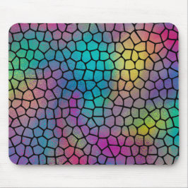 Elegantes modernes, Abstraktes Mosaikmuster Mousepad