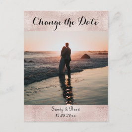 Elegantes, modernes, benutzerdefiniertes Foto Postkarte