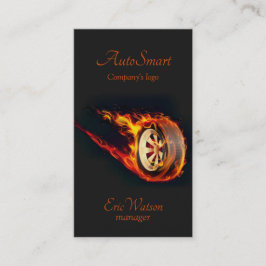 Elegantes modernes Berufliches Automobil Visitenkarte