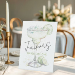 Elegantes modernes Brautparty Sockelschild