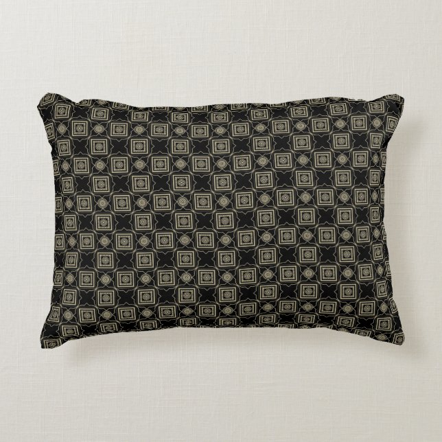 Elegantes modernes Design Dekokissen (Vorderseite)