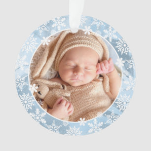 Elegantes, modernes, erstklassiges Weihnachtsbaby- Ornament