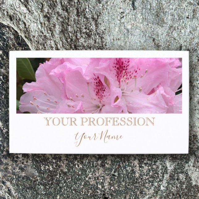 Elegantes, modernes Foto Weiß Beruflich Visitenkarte (Stylish elegant golden tan script on white. Add your photo template business card, simple modern.
)