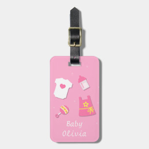 Elegantes modernes Gepäckanhänger für Baby Mädchen