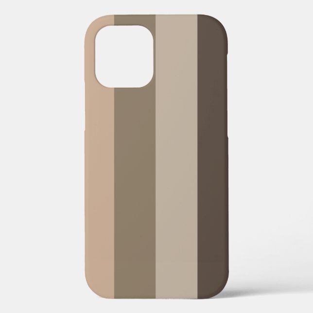 Elegantes modernes gestreiftes Muster Case-Mate iPhone Hülle (Rückseite)