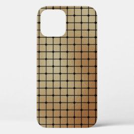 Elegantes, modernes Gold Squares Tiles-Muster | Case-Mate iPhone Hülle