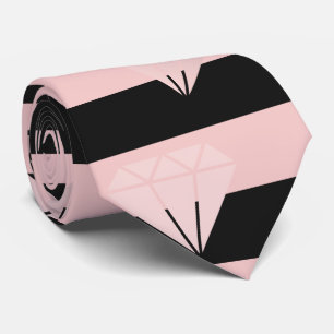 Elegantes, modernes Goldstrickermuster der Rose Krawatte