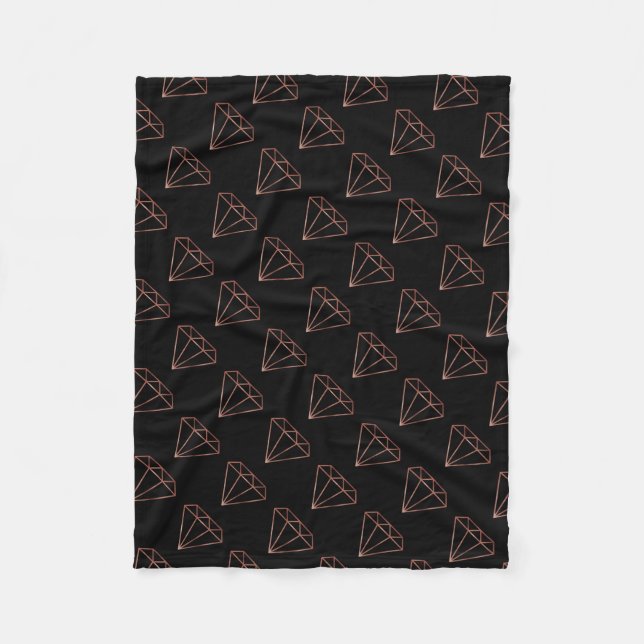 elegantes modernes klares fleecedecke (Vorderseite)
