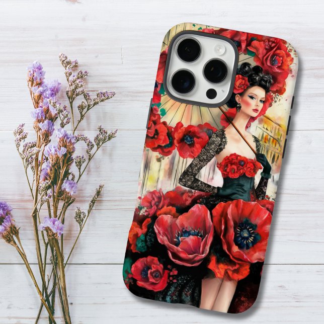 Elegantes, modernes Kleid für Frauen und Pfeffer Case-Mate iPhone Hülle (Von Creator hochgeladen)