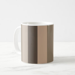 Elegantes modernes Linienmuster Kaffeetasse