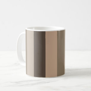Elegantes modernes Linienmuster Kaffeetasse