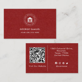 Elegantes, modernes Logo Minimalistisch Visitenkarte