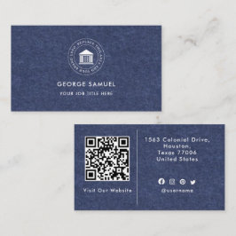 Elegantes, modernes Logo Minimalistisch Visitenkarte