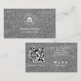 Elegantes, modernes Logo Minimalistisch Visitenkarte