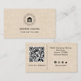 Elegantes, modernes Logo Minimalistisch Visitenkarte
