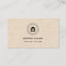 Elegantes, modernes Logo Minimalistisch Visitenkarte