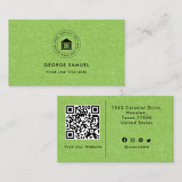 Elegantes, modernes Logo Minimalistisch Visitenkarte